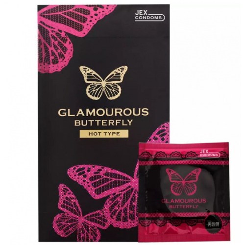 Jex Glamourous Butterfly Hot Type (hộp 12) 2 Jex Glamourous Butterfly Hot Type 2