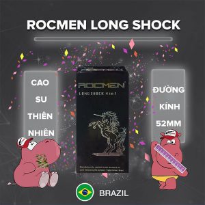 Rocmen 4 in 1 (12 chiếc) 5 bao cao su keo dai thoi gian rocmen long shock 1