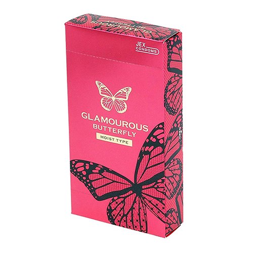 Jex Glamourous Butterfly Moist Type (hộp 12) 1 bcs jex glamourous butterfly moist type
