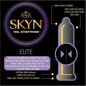 bao cao su cao cap skyn elite non latex sieu mong 10 bao 1