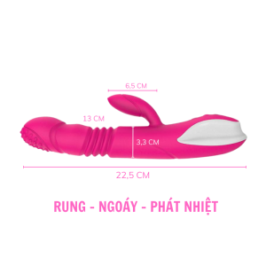 Dương vật giả cao cấp Fanala Passion Enjoy (rung, ngoáy, phát nhiệt) 5 duong vat gia cao cap fanala passion enjoy 1