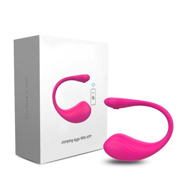 Trứng rung bluetooth cao cấp Love Spouse (điều khiển qua app, sạc nam châm) 2 trung rung bluetooth cao cap love spouse 3