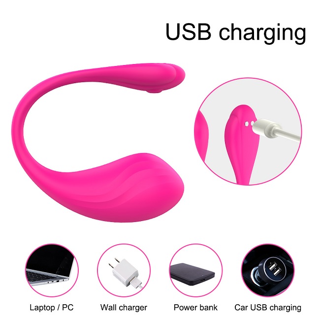Trứng rung bluetooth cao cấp Love Spouse (điều khiển qua app, sạc nam châm) 4 trung rung bluetooth cao cap love spouse 5